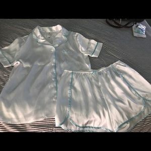 Bride Silk PJs